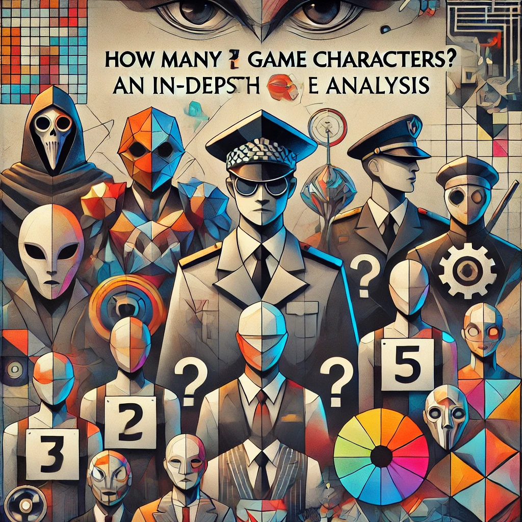 how many squid game characters