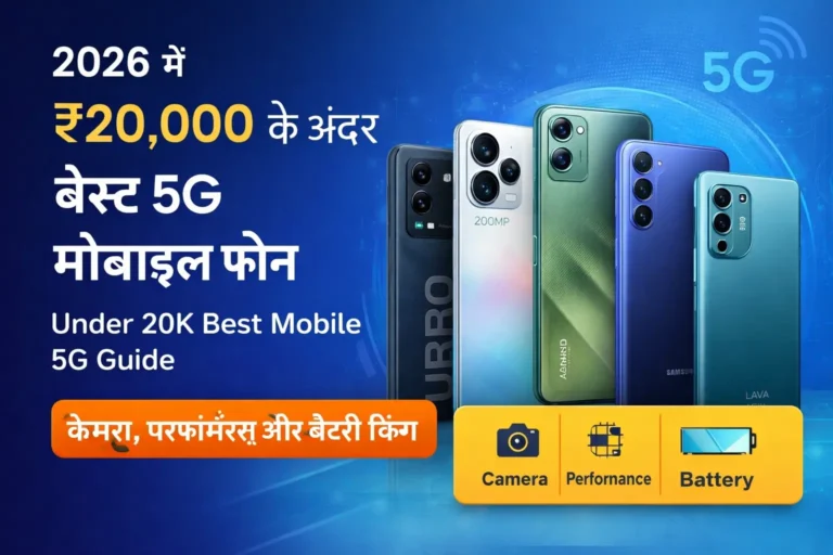 Under 20K Best Mobile 5G